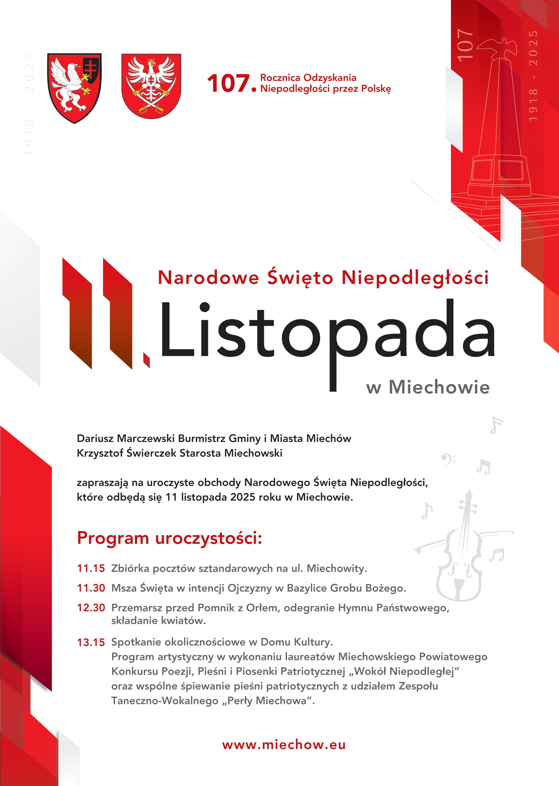 plakat na 11 listopada