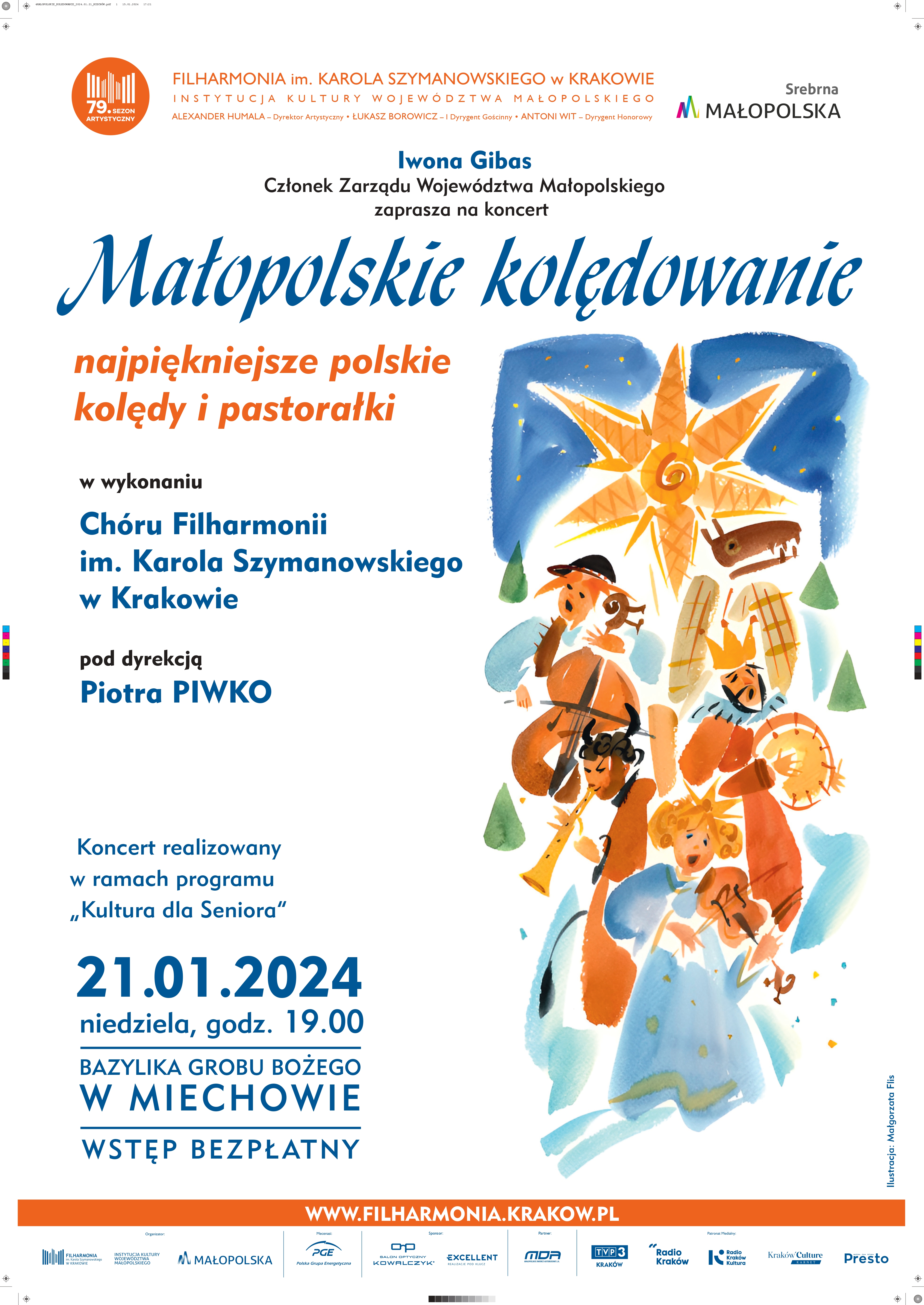 plakat chóru