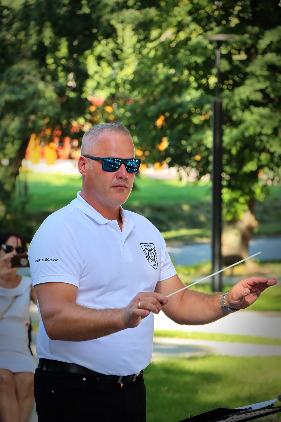 Koncert Orkiestry Dętej w Parku Miejskim 